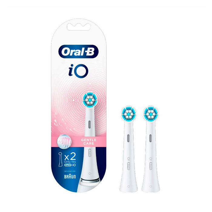 Cabezales de Recambio ORAL-B iO Ultimate Clean Blanco 2 uds