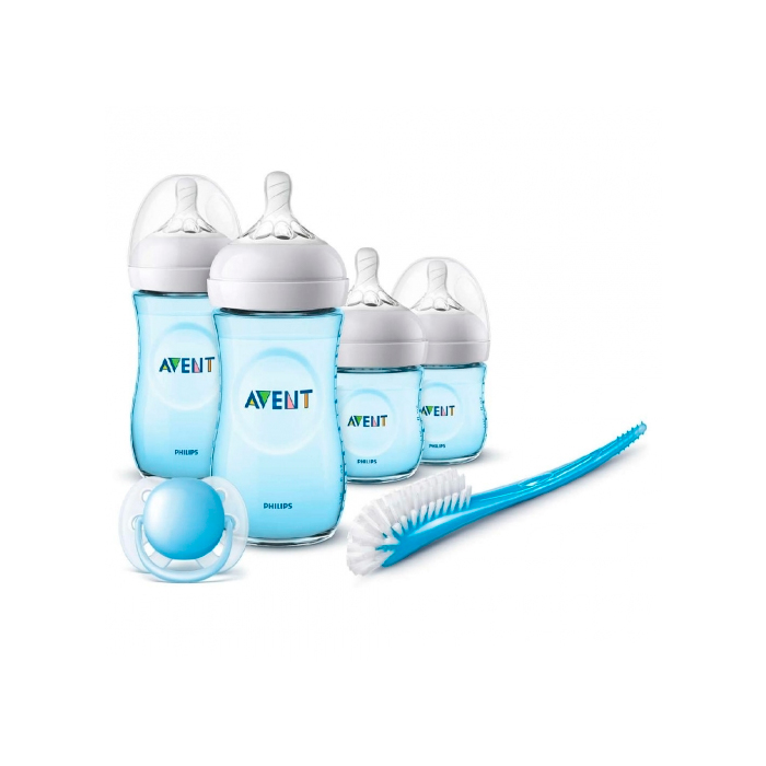 Pack de nacimiento con 6 productos Natural Response con sistema Airfree de Philips  AVENT transparente - Philips Avent